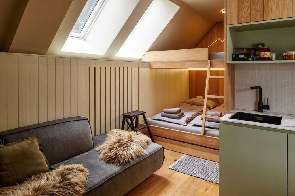 Brand New Mountain Studio & Balcony Harrachov Bagian luar foto